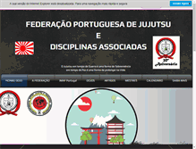 Tablet Screenshot of jujutsu.pt